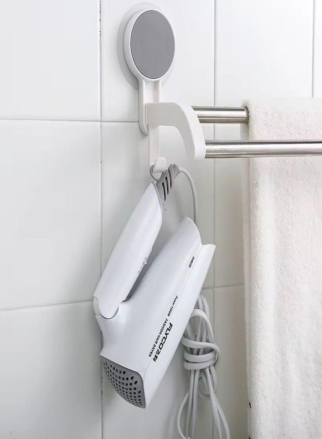 Kroywen Wall Mounted Double Rod Towel Holder Bar - Magic Sticker Napkin Rod Hanger for Bathroom & Kitchen, No-Drill Cloth Rack for Hand Towels, Dish Towels, and Cleaning Rags (Pack of 1) - Image 4